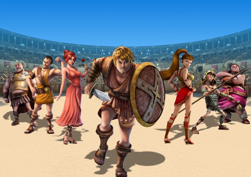 gladiatori di roma film bambni
