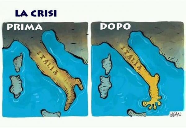 crisi economica italiana