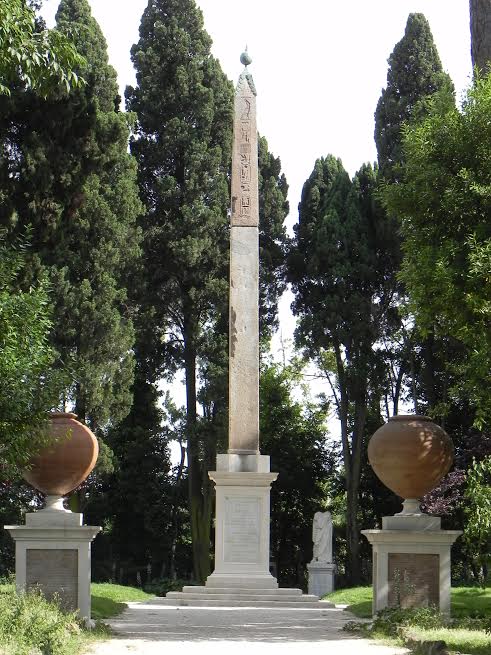 obelisco villa celimontana