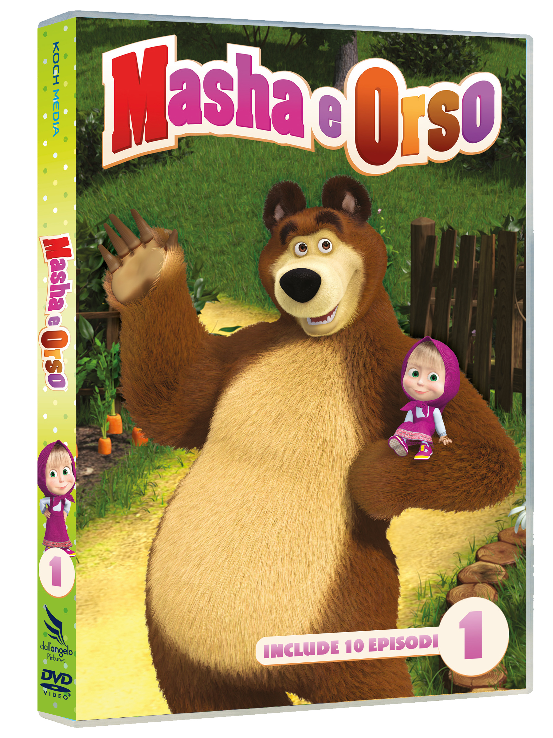 Scatta una foto e ti regaliamo due DVD di Masha e Orso.