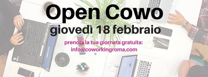 coworking roma open day