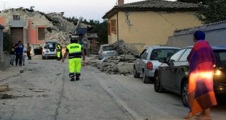 Terremoto nell'Italia Centrale