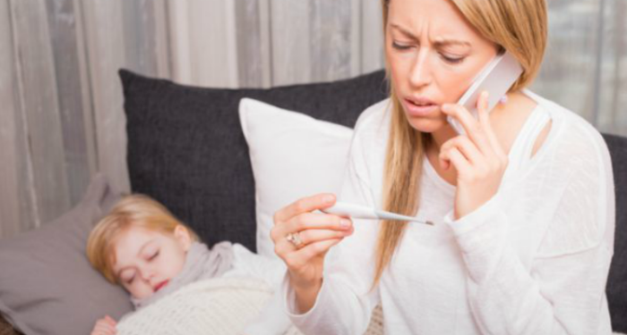 come curare la febbre ai bambini