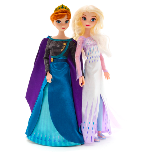 I nuovi costumi di Anna ed Elsa